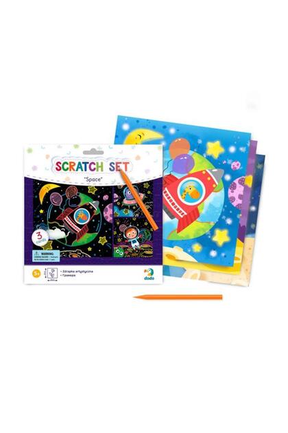 Set creativ de razuit - Spatiul cosmic