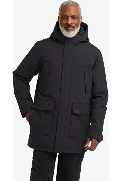 Jack Wolfskin Jack Wolfskın Canyon Shıeld Parka M Erkek Black