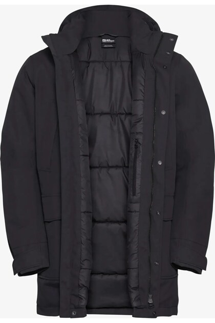 Jack Wolfskin Jack Wolfskın Canyon Shıeld Parka M Erkek Black