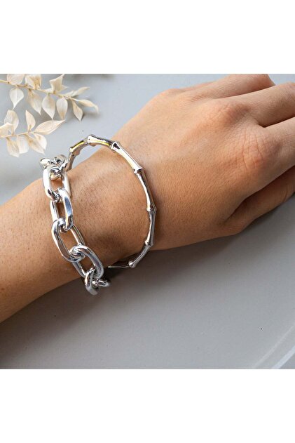 Bratara Silver Chain