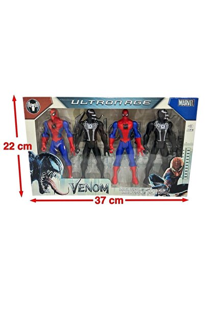 Ailenizin Oyuncakçısı 4'Lu Venom & Örümcek Adam seti - Fiyatı