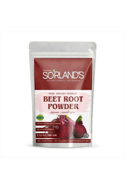 Pure Beet Root Powder -100 Gram (100% Natural | No Additives | Nutrient-Rich Superfood)