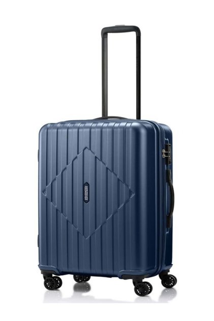 حقيبة Skytrac V2 Hard Spinner مقاس 68 سم TSA Navy - متوسطة (46 طول × 68 ارتفاع × 30 عرض سم)