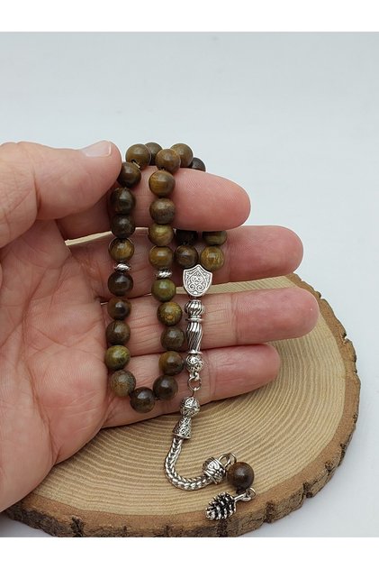 Green Sandalwood 33' Tasbih 8mm (56534)