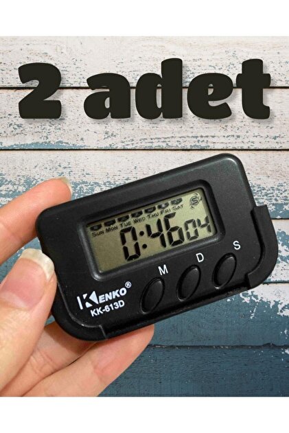 2 Adet - Pomodoro Öğrenci Saati Kronometreli Ders Çalışma Saati