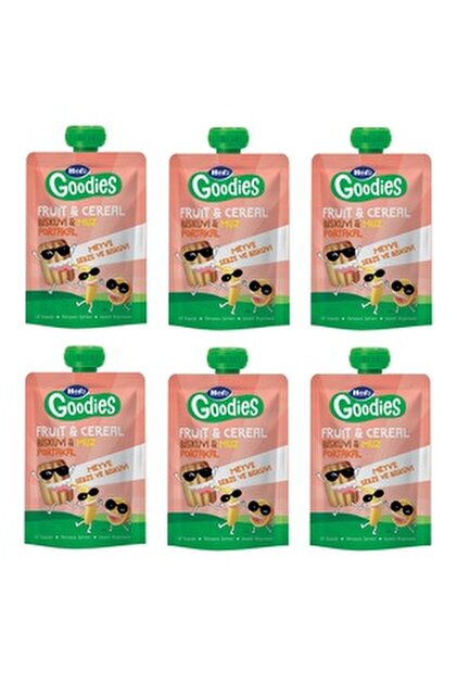 Hero Baby Hero Goodies Yaban Mersini Muz Yulaf Meyve Püresi 100 G