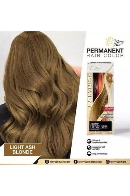 Hair Coloring Kit Light Ash Blonde