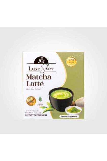 Matcha Latté with Stem Cell Extract | 10x21g Sachets | Sugar-Free Green Tea Latte