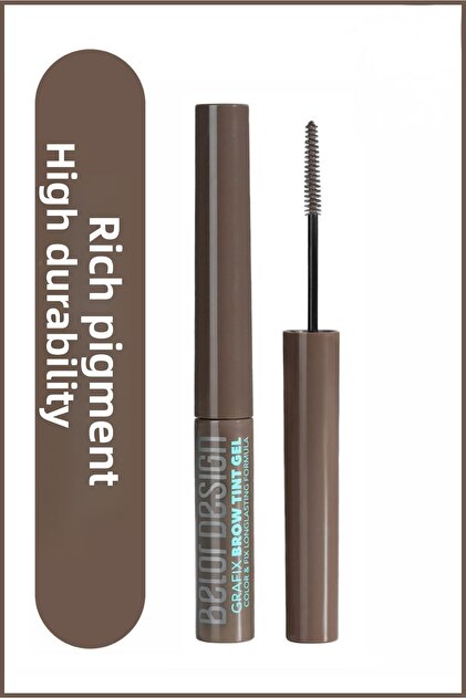 Grafix Eyebrow Fixer Tone:3 Taupe