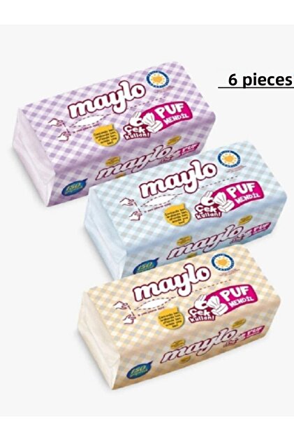 Puff Wipes 150 Pieces 6x