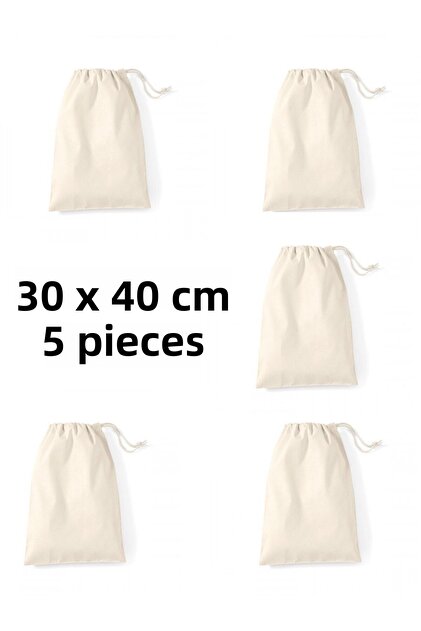 5 Pieces 30X40 Hammock Drawstring Pouch Pouch Pouch Henna Wedding Organizer Pouch