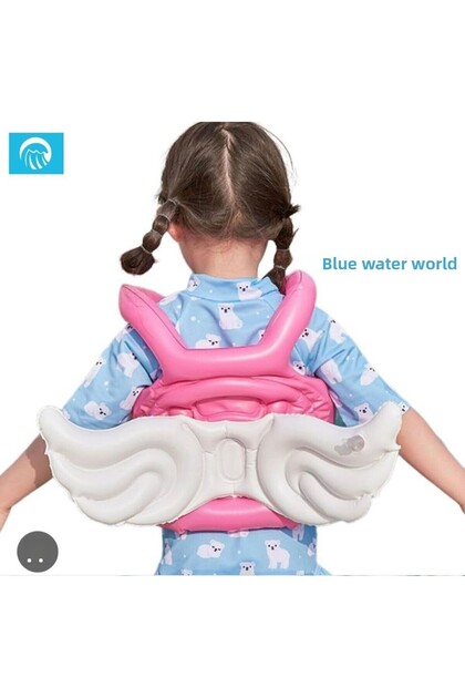 Children's Sea and Pool Winged Life Buoy, Life Jackets Pink - BLUE WATER WORLD