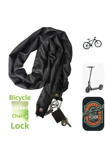 1 Meter Bicycle Lock 1 Meter Helmet Lock