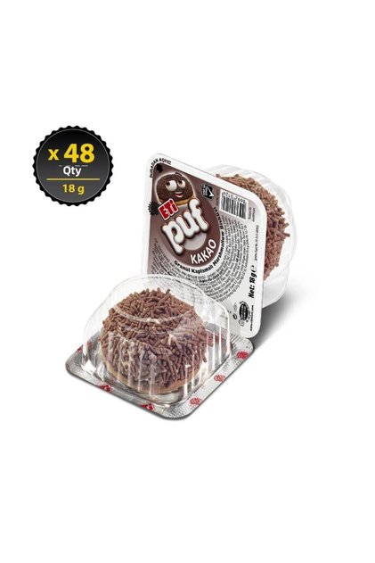 Puff Cocoa Biscuit 18 g X 48 Pieces