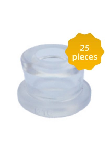 Drip Flat Transparent Gasket 20mm (25 Pieces)