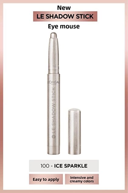 L'Oreal Paris Le Shadow Stick Eyeshadow - 100 Ice Sparkle