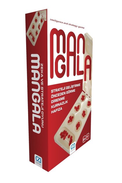 Educational Intelligence and Strategy Game for 2 People for Ages 6+ with Mangala Foldable Table