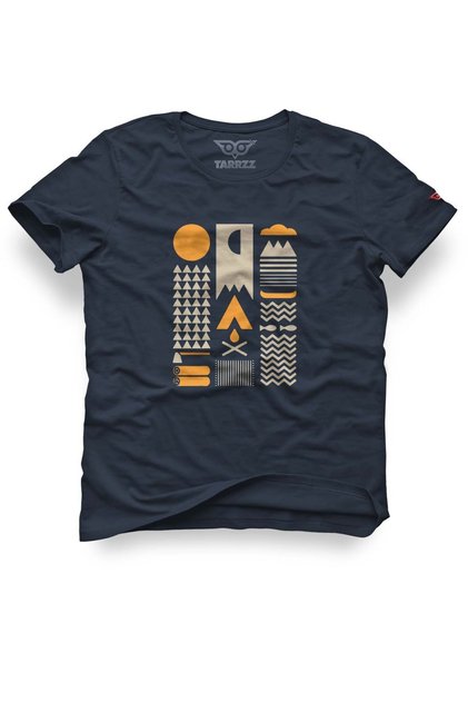 Unisex Design Tshirt Camping Bauhaus