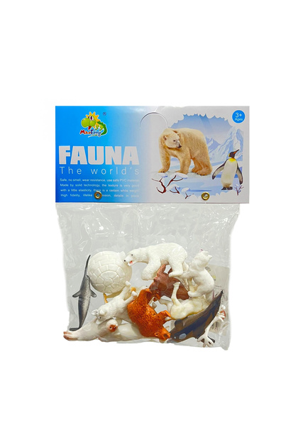 Genel Markalar FAUNA THE WORLDS JD3-012 HAYVAN SETİ 3+(1 ADET