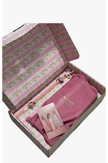 Stanley Loveshackfancy 40OZ Ribbon Rosa - Fiyatı, Yorumları