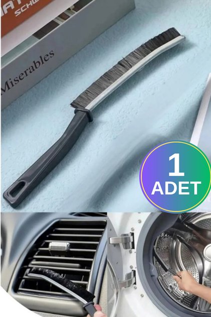 1 ADET Çok Amaçlı Multi İnce Temizlik Fırçası Derz Arası Banyo Mutfak Lavabo Detay Temizleme Fırçası