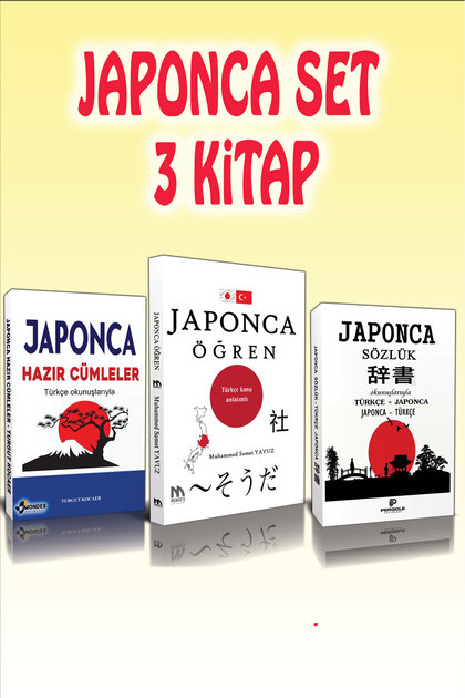 Mondes Yayınları Japonca Öğrenme Seti 3 Kitap - Fiyatı, Yorumları