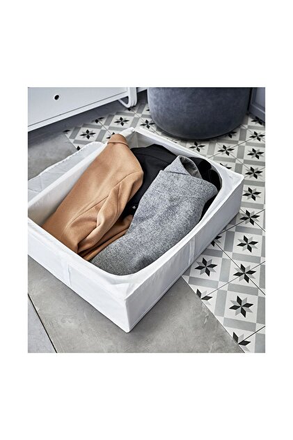 IKEA Skubb Beyaz Hurç 65x53x19 cm Katlanabilir Saklama Düzenleme