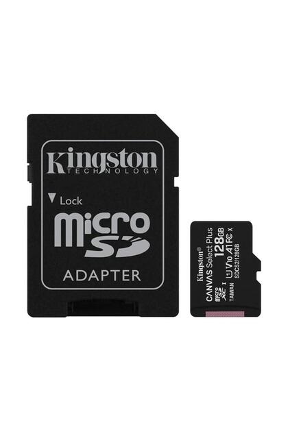 Kingston Sdcs3-128Gb 128Gb Microsdxc Canvas Select Plus Gen3 150Mb