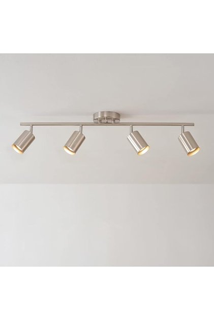 Lustra SUEVA®, Spot LED 58cm Crom Gu10, 4x10w(maxim), de Perete si Tavan, 220V 58 x 15 x 20 cm