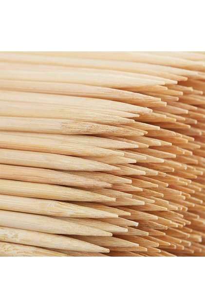 Eco-Friendly Natural Wood Barbecue BBQ Skewer Sticks (Model T016343T)