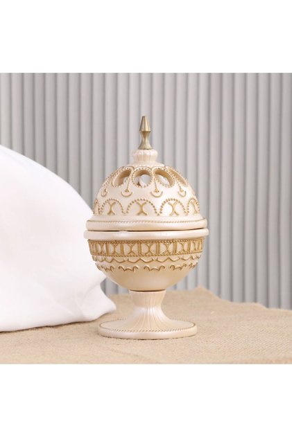 Traditional Incense Bakhoor Burner – Oud & Resin Burner for Home, Office & Gift