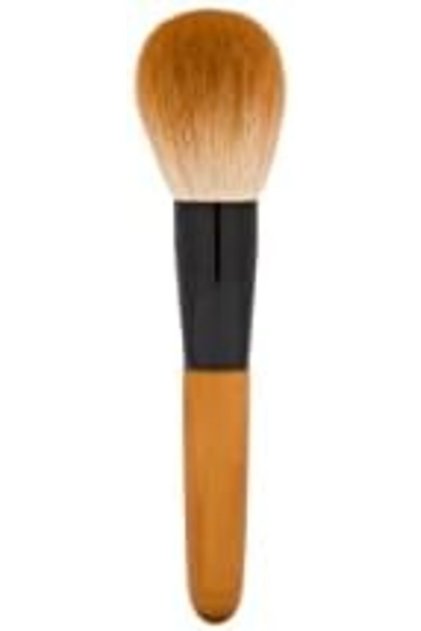 Make Up Brush Loose Powder Foundation Make up Brush for Blending Blush Makeup for girl (Gold-Black)