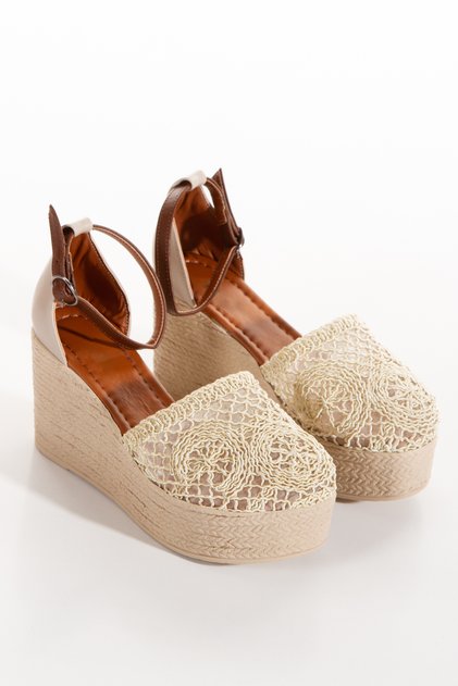 Knitted Summer Filled Sandals