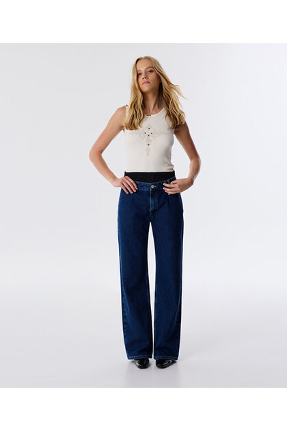 BAGGY FİT JEAN PANTOLON