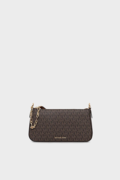 Michael Kors 4G Logo Baskılı Zincir Askılı Medium Çanta