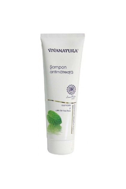 Șampon anti-mătreață cu rozmarin și arbore de ceai 250 ml Viva Natura
