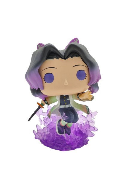 With Box 1314 Demon Slayer 1314 1605 Kochou Shinobu Vinyl Figurine Cute Doll Anime Peripheral