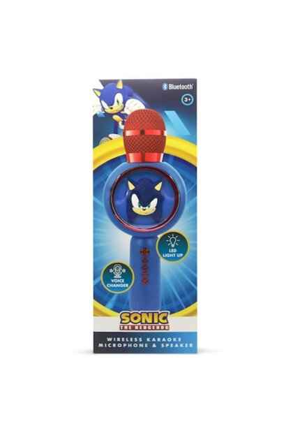 Microfon și difuzor karaoke Sonic Ariciul Nou