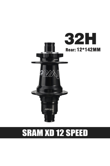 XD Black 12x142 5 Sealed Bearing Hub MTB Hub 6 Pawls 120 Clicks Front 9x100 15x100 Rear 10x135 12x14