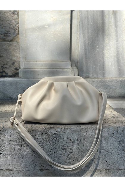 Drawstring Model Women's Shoulder Bag
