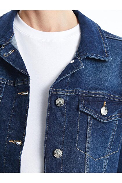 LC Waikiki Gomlek Yaka Kadin Jean Ceket - W44872z8 - Fiyatı, Yorumları