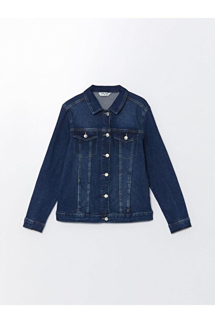 きな LC Waikiki Gomlek Yaka Kadin Jean Ceket - W44872z8 - Fiyatı, Yorumları