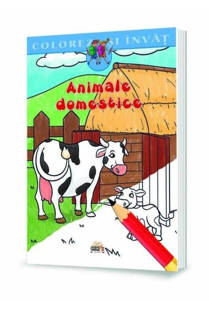 Colorez si invat. Animale domestice
