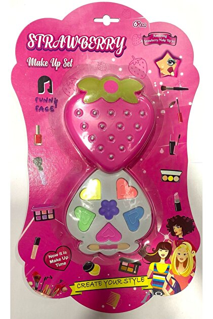 Limon Oyuncak ÇİLEK KARTELA TEKLİ MAKYAJ SETİ - Fiyatı, Yorumları