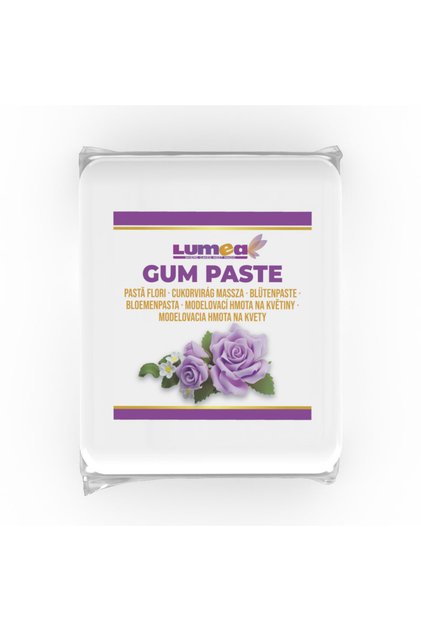 Λευκή πάστα λουλουδιών (Gumpaste), 500g -