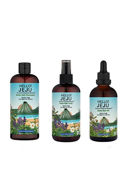Hello Jeju Amla Yağı Saç Bakım Seti - Fiyatı, Yorumları