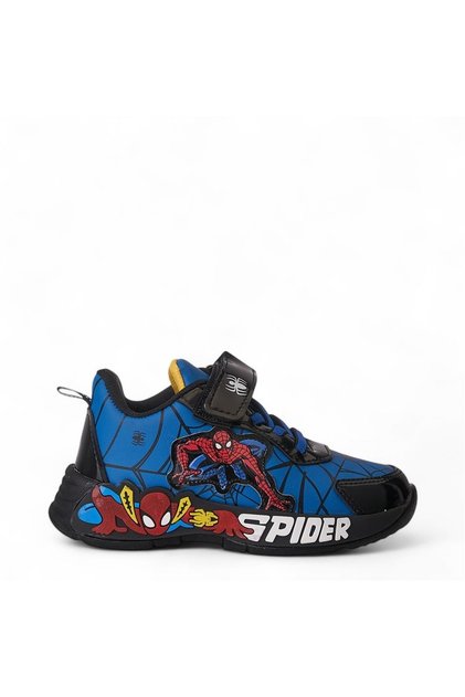 836 Ortopedil Erkek Çocuk Saks Mavi/Siyah Işıklı Sneaker