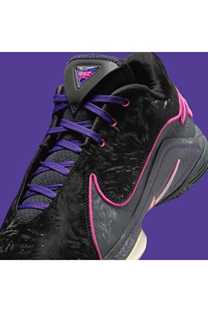 Nike Lebron 22 XXII Blacklight siyah Erkek Basketbol Ayakkabısı