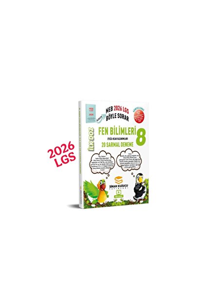SİNAN KUZUCU YAYINLARI 8. Sınıf | İlk Doz Sarmal Branş Denemeleri
