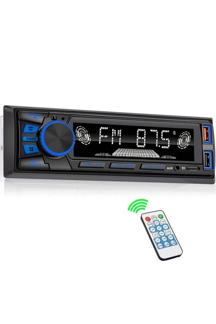 Single DIN Car Stereo, REAKOSOUND MP3 Player Car Stereo with Bluetooth Handsfree / FM / USB / TF / A